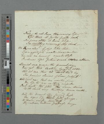 Opie, Amelia (Alderson). "Nay -- do not scorn this craving up…" : poem