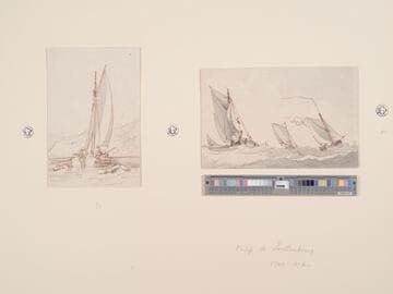 Sailing Vessels in a Breeze