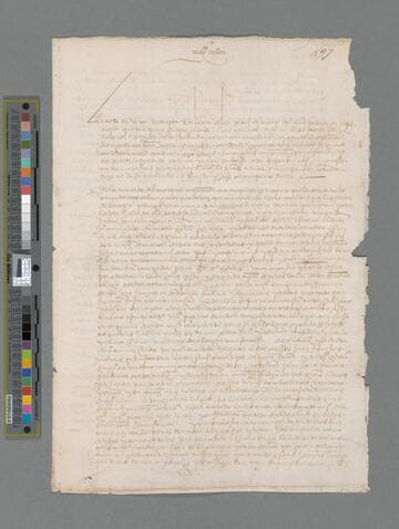 Pedro de Valdivia letter to Gonzalo Pizarro