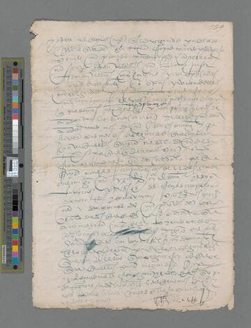 Gonzalo Pizarro letter to Cristóbal de Vaca de Castro