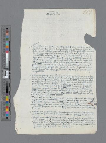 Luis Garcia Samames letter to Gonzalo Pizarro