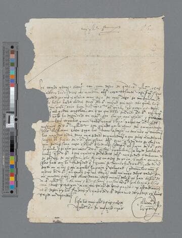 [-----] de las Peñas (Licenciado) letter to Gonzalo Pizarro