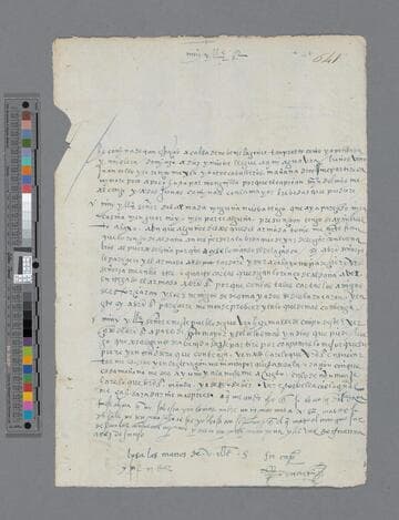 Juan de Acosta letter to Gonzalo Pizarro