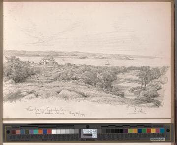 View of & near Tarpaulin Cove from Naushon Island