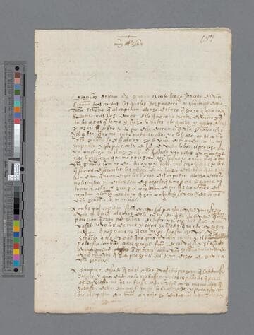 Alonso Alvarez de Hinojosa letter to Gonzalo Pizarro