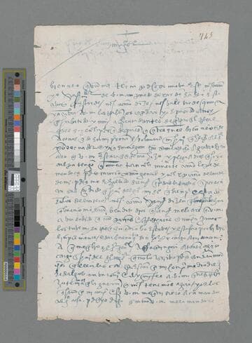 Alexo Rodriguez letter to Alonso de Villacorta