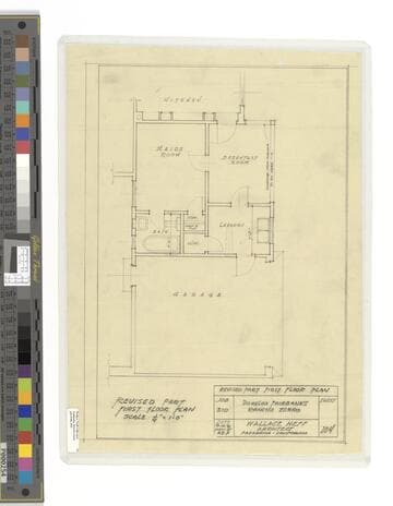 Fairbanks, Douglas, residence project (not built), "Rancho Zorro," Rancho Santa Fe, California (Job 310)