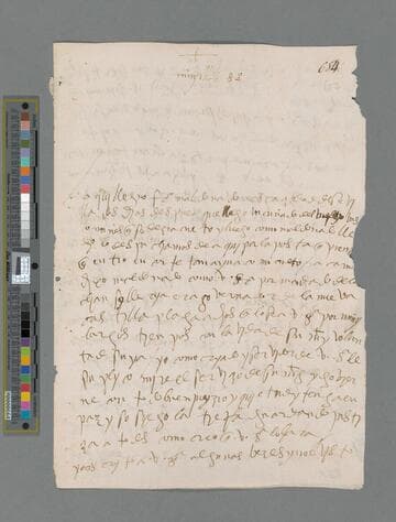 Rodrigo Perez letter to Gonzalo Pizarro