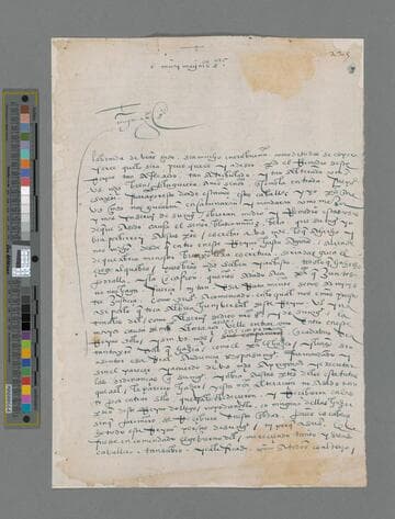 Gonzalo Pizarro letter to Oidores de Lima