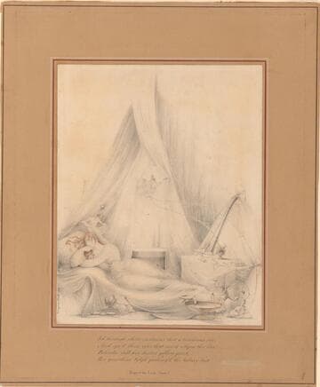 Illustration to "Rape of the Lock," Canto I