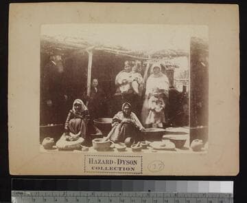 This picture was taken at San Gabriel in 1883 - it represents four generations of Mission Indians