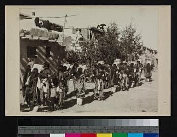 Feast of St Stephen, Acoma, N. M. 902