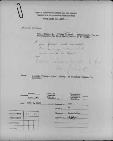 Diary of Thomas L. Kane [microform] : 1858