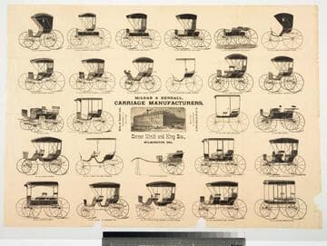 McLear & Kendall, carriage manufacturers, corner Ninth and King Sts., Wilmington, Del