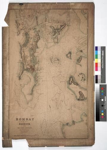 Bombay with the harbour and country adjacent : from the best authorities
