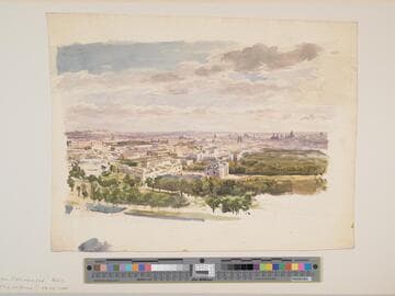 Distant View of Rome