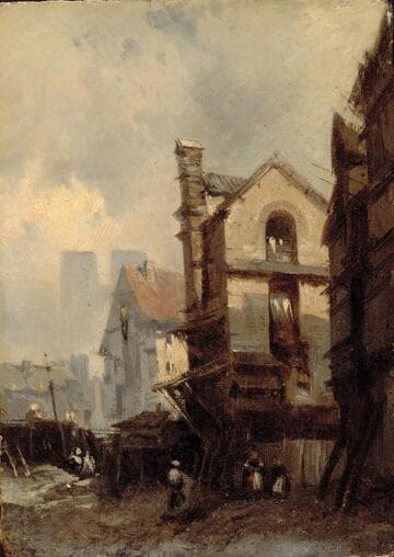 View of Paris with Notre Dame