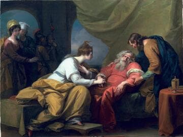 Meeting of Lear and Cordelia