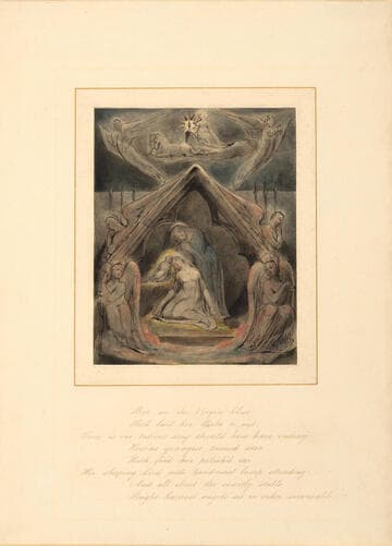 Illustration 6 to Milton's "On the Morning of Christ's Nativity": The Night of Peace