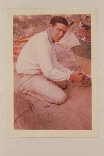 Buzz Belknap.  Foot of Whitmore Trail