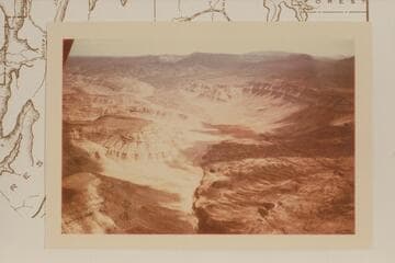 Up Queantoweap Valley; Mt. Logan, Mt. Turnbull and Mt. Emma
