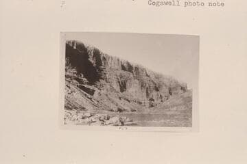 Down from fan at the mouth of Palmer Canyon, Mile 195 1/2