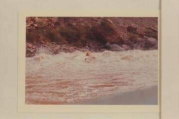 "Wee Yellow" climbing Vulcan Rapid