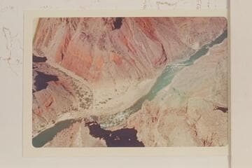 Hance Rapid.  2,500 cfs. were being released through Glen Canyon Dam