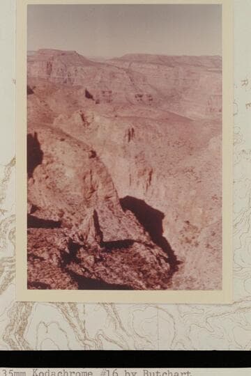 East ravine into Robbers Roost; Diamond Creek