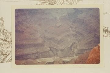 Stone and Galloway Canyons from below Great Thumb Point