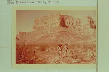 On floor of Meriwitica Canyon looking back on trail