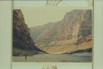 Downriver at lower end of the island in Granite Park