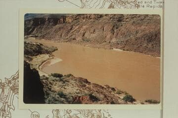 Down river from below 222 Mile Canyon