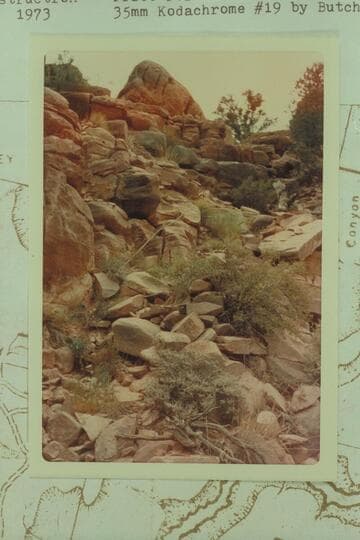 Trail construction; Price Point east of pass