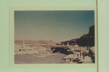 Nevills party departing from Mexican Hat.  Gauge:  5,170 cfs