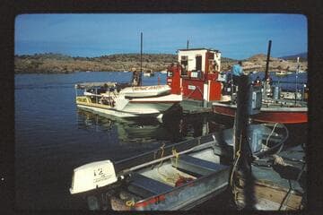 Deck boat fueling; Temple Bar
