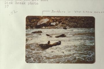 57.  Russ and The Big Drop.  Boulders in 3710 CTCN 202.01