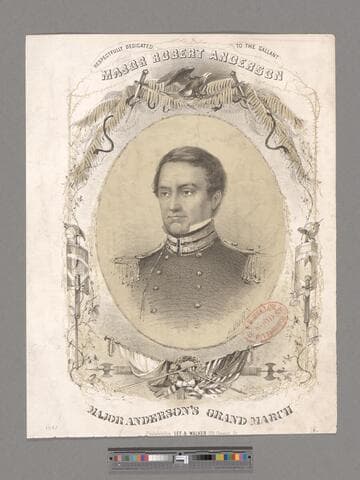 Major Anderson's grand march