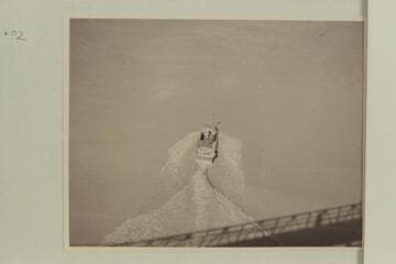 The "Esmeralda" under the bridge at Bright Angel Creek