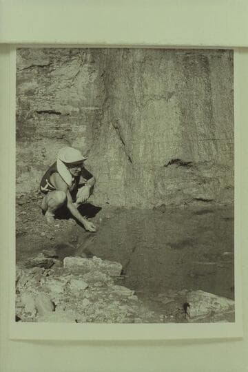 Dock Marston at the salt pool at Kwagunt