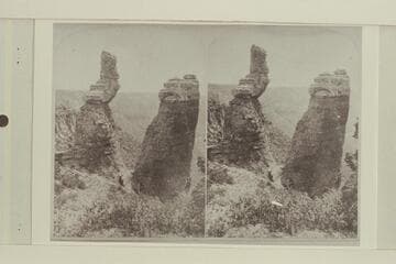 [print from a stereo] No. 223:  "Views on the Colorado River," Grand Canon Series:  Wai-yu-ni Toom-pu Wu-neir