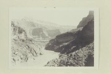 Upstream from Mile 115 towards Wheeler Point, Powell Plateau