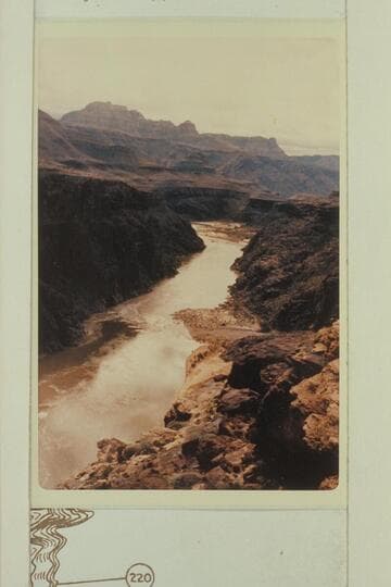 Down river at Trail Canyon