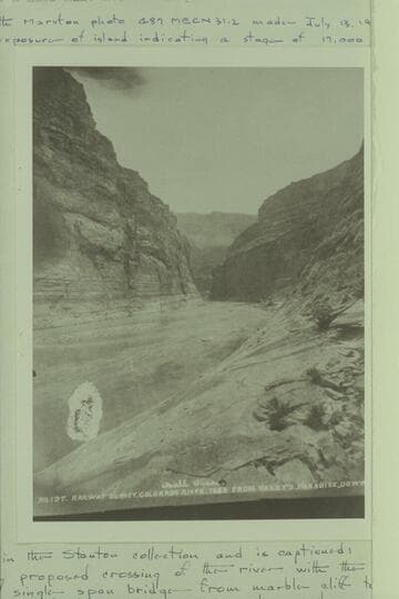 197.  From Vasey's Paradise Down.  Brown-Stanton Survey