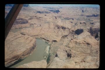 Mouth of Aztec Creek from down river