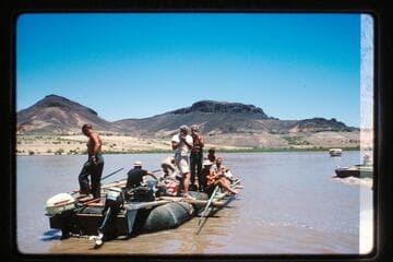 Bob Stanley's outfit; Lake Mead near Grand Wash