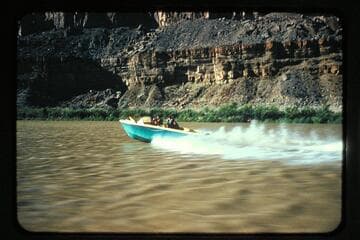 "Wee Yellow" on Lake Mead