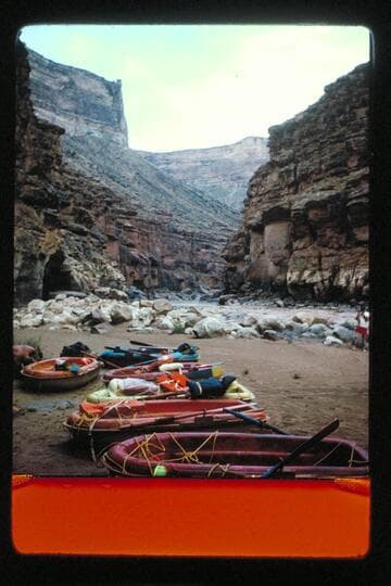 Down at head of Sheer Wall Rapids