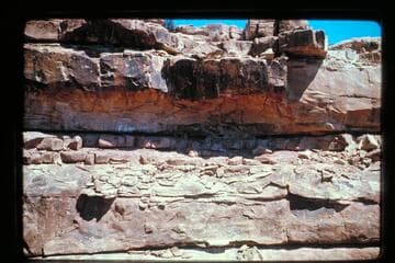 Possible ruin under ledge