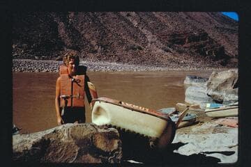 Robin shows dent in Sportyak; Hance Rapids